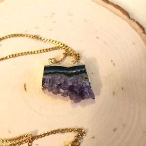 Purple Quartz Necklace
